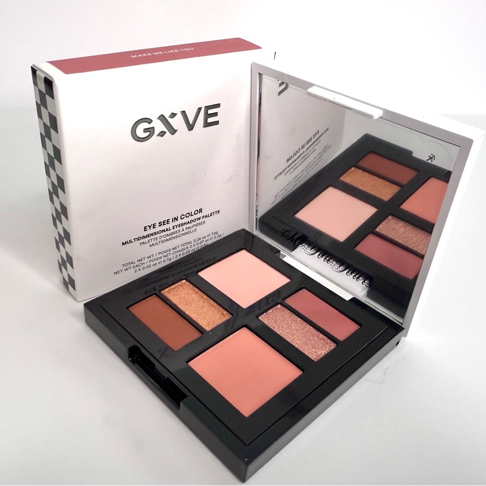 GXVE Eye See In Color Multidimensional Eyeshadow Palette Make Me Like You